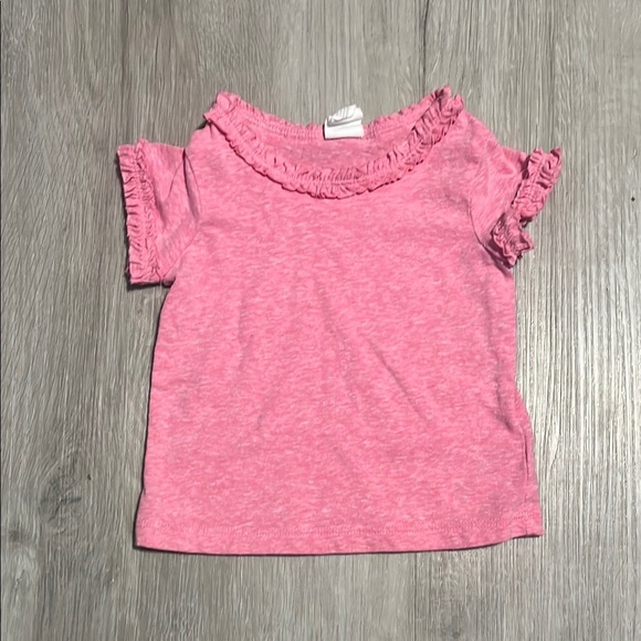 4/$30 Pink Ruffled Kids Top - Picture 1 of 1